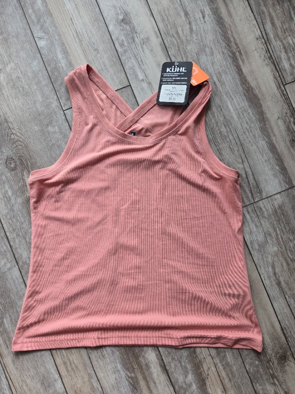 KUHL Inspira Racerback Tank Top Coral Rose Small NWY
